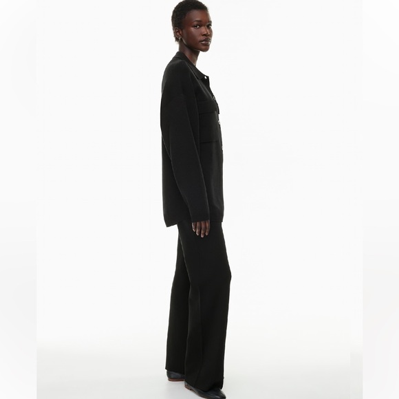 Aritzia Wilfred Free Ronnie Sweater Black size small 6/8 fit - Picture 4 of 16